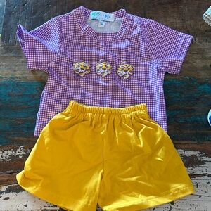 French knot tiger set